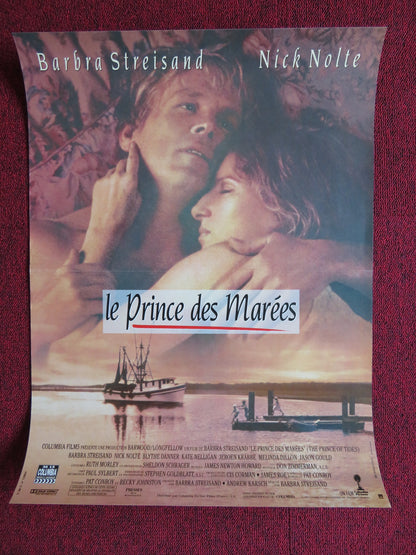 PRINCE OF TIDES FRENCH (15.5" x 21") POSTER BARBARA STREISAND NICK NOLTE 1991