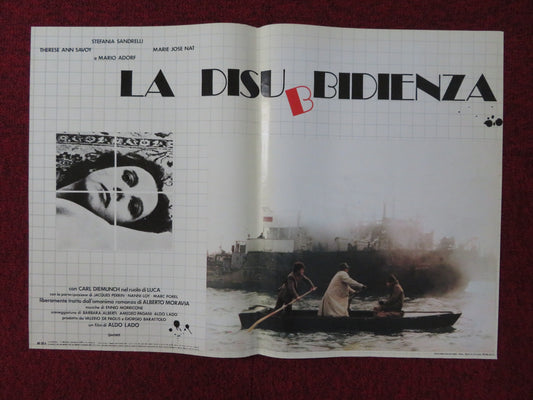 LA DISUBBIDIENZA - F ITALIAN FOTOBUSTA POSTER STEFANIA SANDRELLI M. ADORF 1981