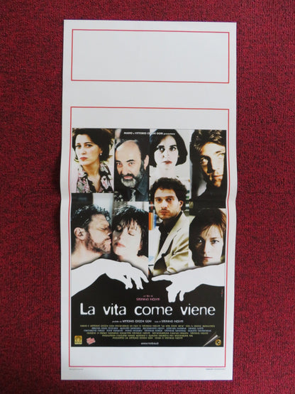 LA VITA COME VIENE ITALIAN LOCANDINA POSTER VALERIA BRUNI TEDESCHI 2003