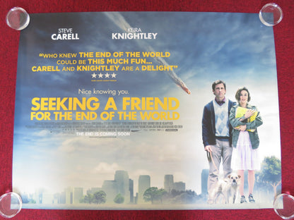 SEEKING A FRIENDS FOR THE END OF THE WORLD UK QUAD (30"x 40") ROLLED POSTER 2012