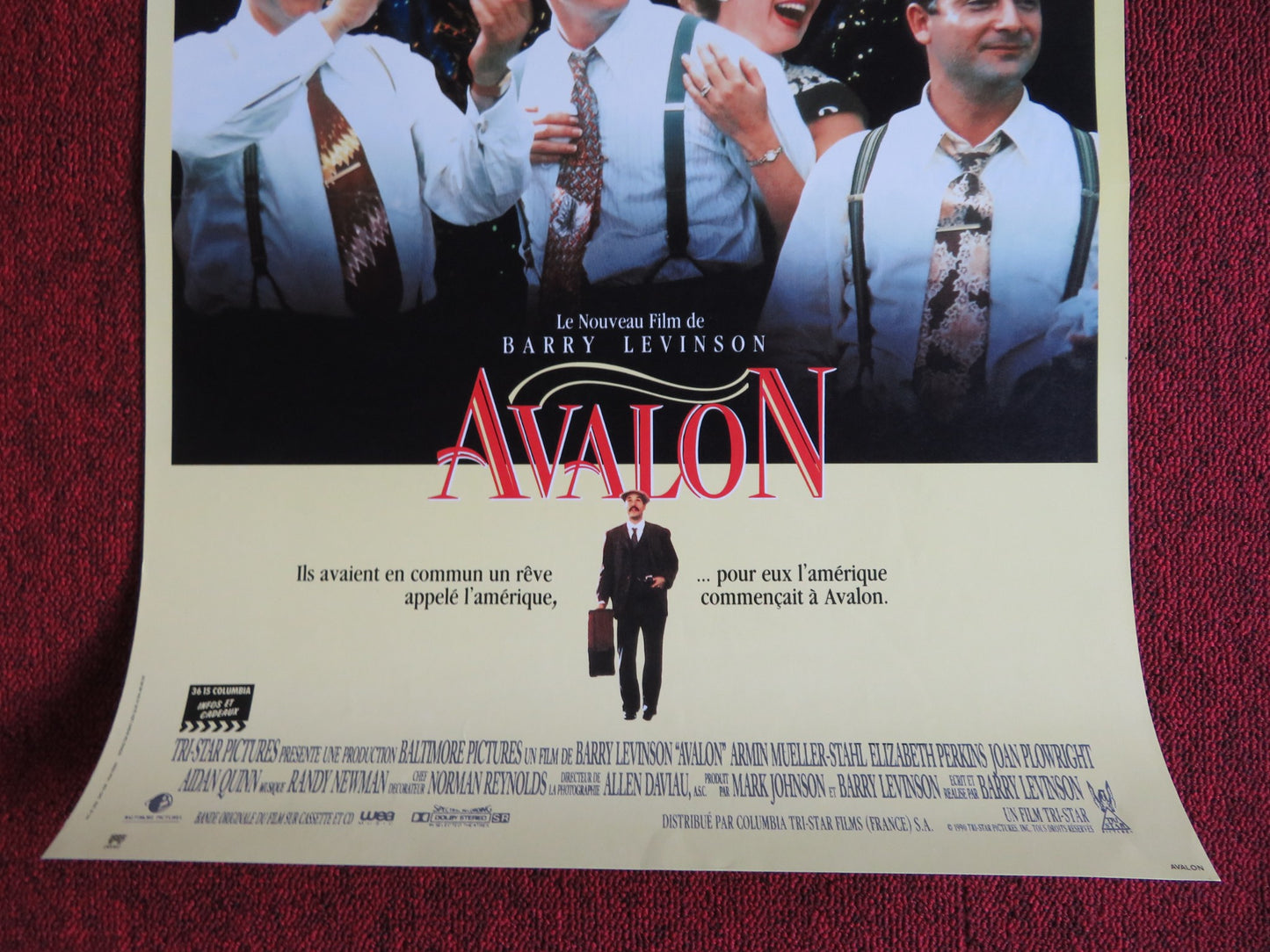 AVALON FRENCH (15" x 21") POSTER LEO FUCHS EVE GORDON 1990