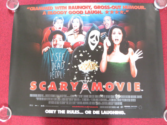 SCARY MOVIE UK QUAD (30"x 40") ROLLED POSTER CARMEN ELECTRA DAVE SHERIDAN 2000