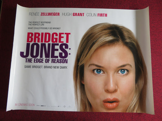 BRIDGET JONES THE EDGE OF REASON UK QUAD (30"x 40") ROLLED POSTER ZELLWEGER 2004