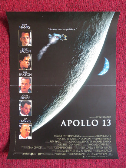 APOLLO 13 FRENCH (15.5" x 21") POSTER TOM HANKS KEVIN BACON 1995