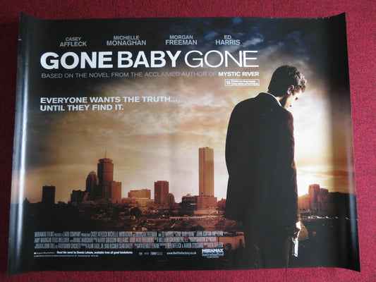 GONE BABY GONE UK QUAD (30"x 40") ROLLED POSTER CASEY AFFLECK MONAGHAN 2007