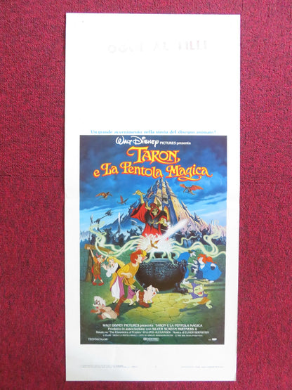 THE BLACK CAULDRON ITALIAN LOCANDINA POSTER DISNEY FREDDIE JONES 1985