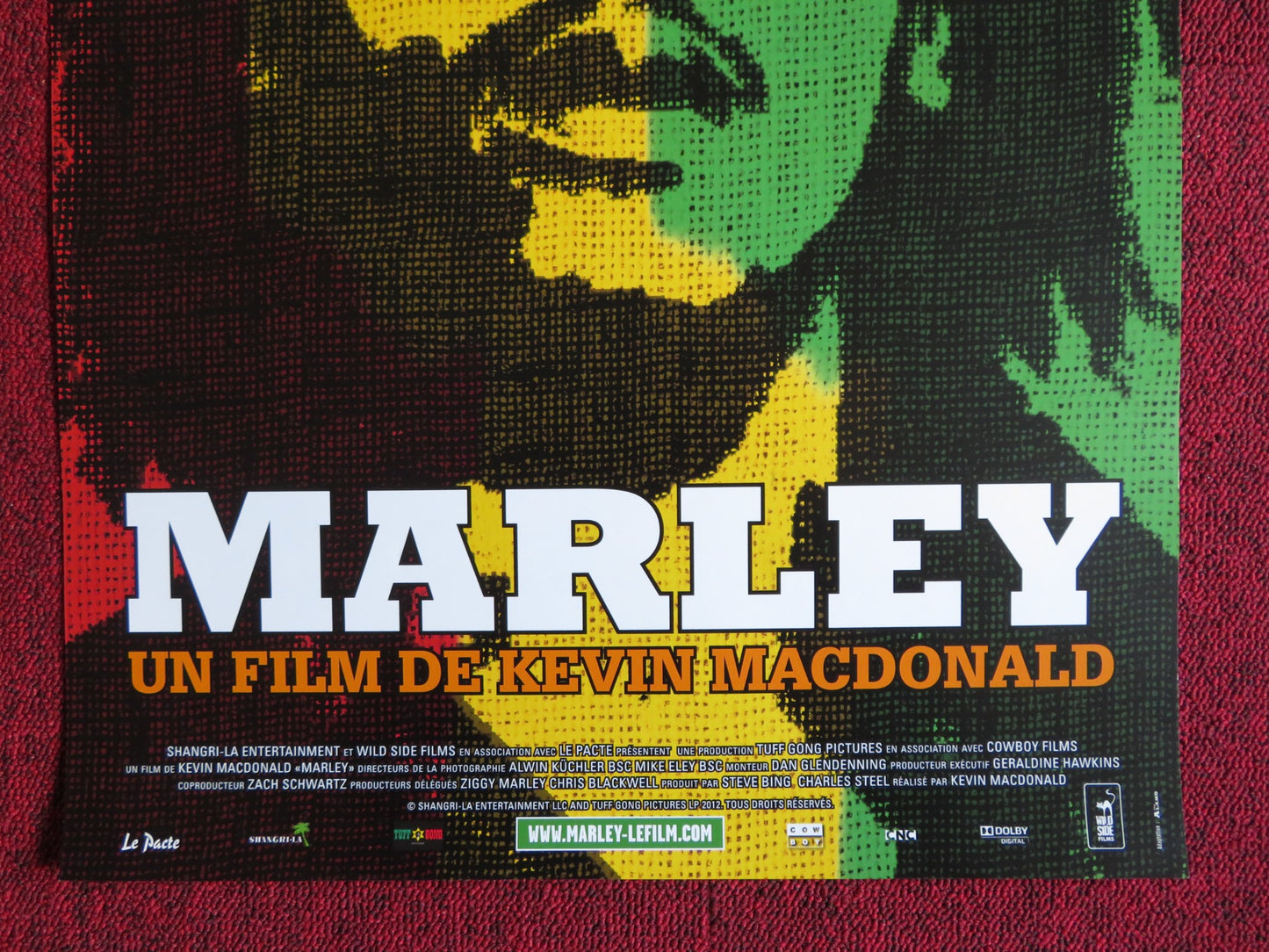 MARLEY FRENCH (15.5" x 21") POSTER BOB MARLEY JIMMY CLIFF 2012