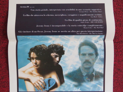 WATERLAND ITALIAN LOCANDINA POSTER JEREMY IRONS ETHAN HAWKE 1992