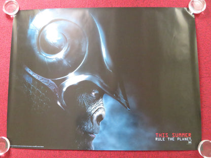 PLANET OF THE APES UK QUAD (30"x 40") ROLLED POSTER TIM BURTON M. WAHLBERG 2000