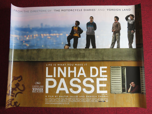 LINHA DE PASSE UK QUAD (30"x 40") ROLLED POSTER CORVELONI BALDASSERINI 2008