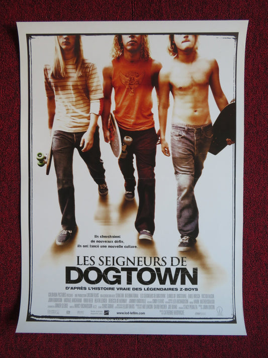 LORDS OF DOGTOWN FRENCH (16" x 21.5") POSTER EMILE HIRSCH REBECCA DE MORNAY 2005