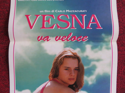 VESNA VA VELOCE ITALIAN LOCANDINA POSTER TEREZA ZAJICKOVA ANTONIO ALBANESE 1996