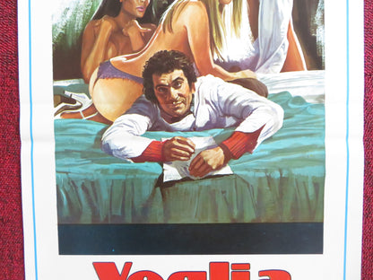 VOGLIA DI DONNA ITALIAN LOCANDINA POSTER GIANNI CAVINA LAURA GEMSER 1978