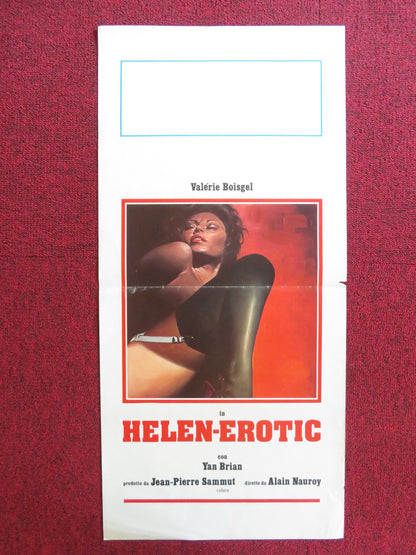 HELEN-EROTIC ITALIAN LOCANDINA POSTER VAKERIE BOISGEL 1980s