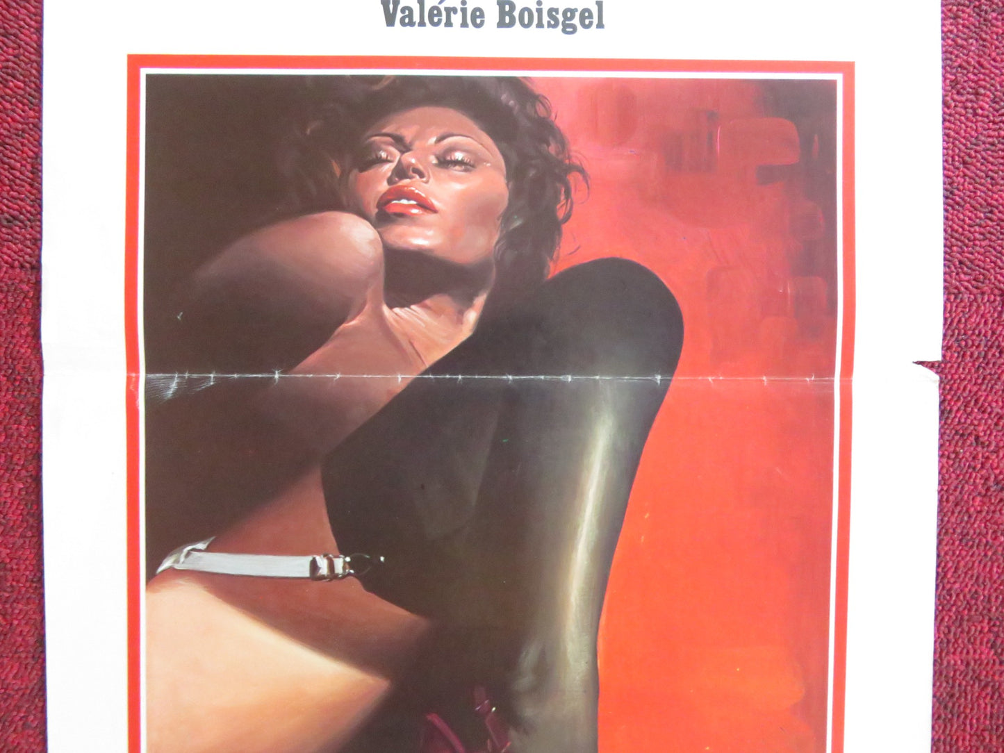 HELEN-EROTIC ITALIAN LOCANDINA POSTER VAKERIE BOISGEL 1980s