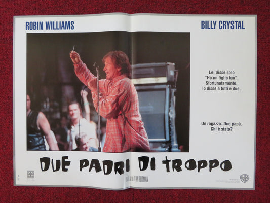 FATHER'S DAY - A ITALIAN FOTOBUSTA POSTER ROBIN WILLIAMS BILLY CRYSTAL 1997