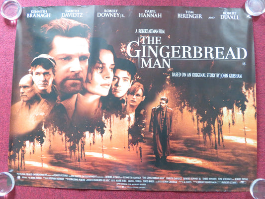 THE GINGERBREAD MAN UK QUAD (30"x 40") ROLLED POSTER KENNETH BRANAGH 1998