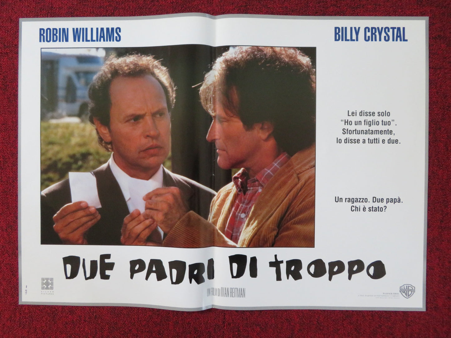 FATHER'S DAY - B ITALIAN FOTOBUSTA POSTER ROBIN WILLIAMS BILLY CRYSTAL 1997