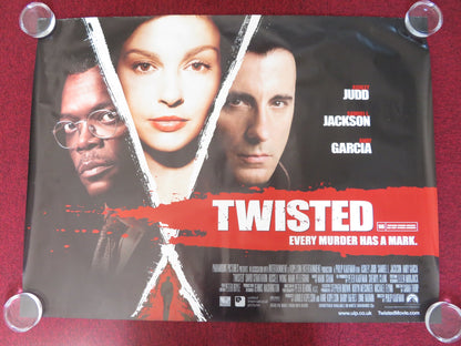 TWISTED UK QUAD (30"x 40") ROLLED POSTER ASHLEY JUDD SAMUEL L. JACKSON 2004