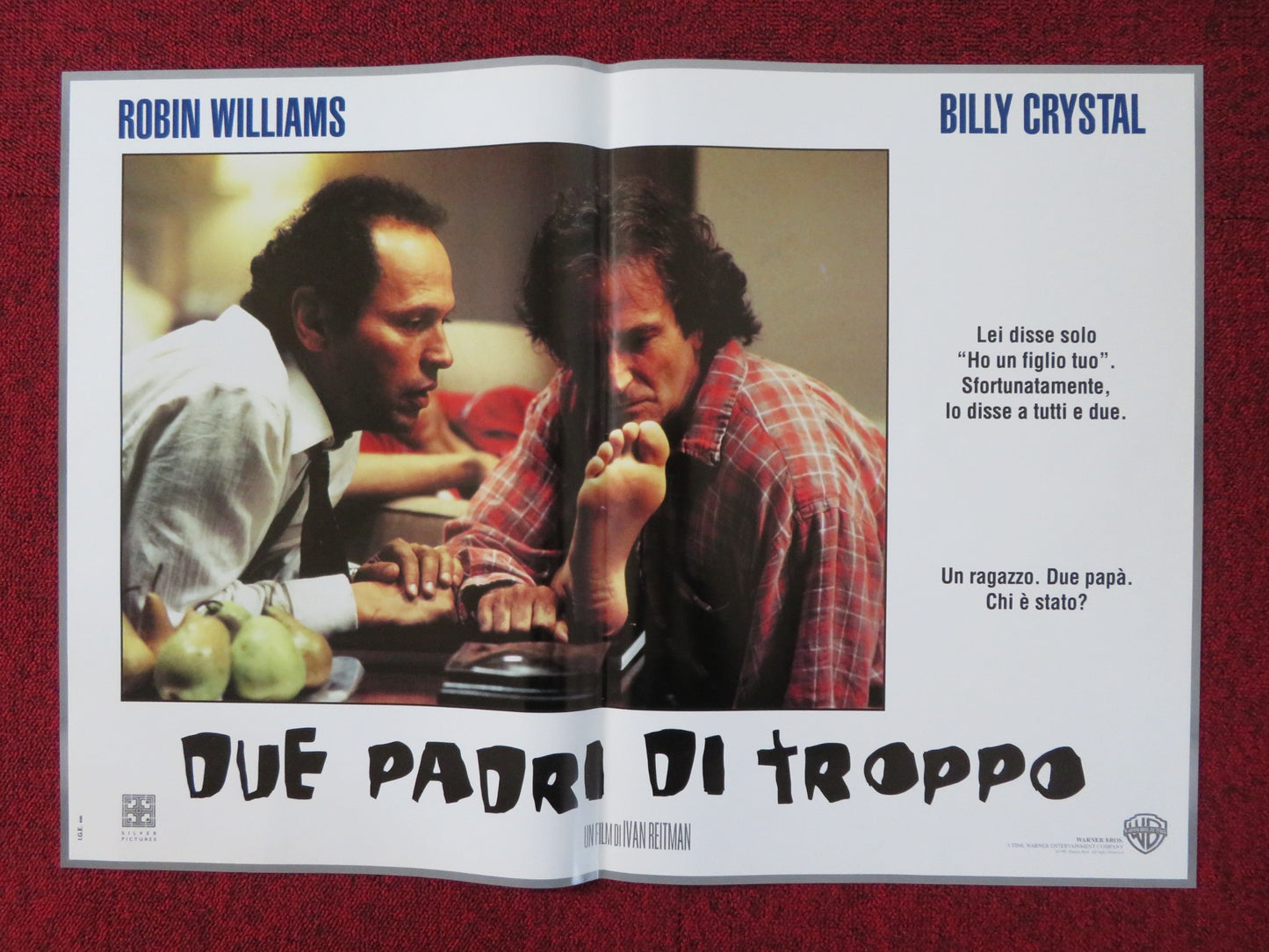 FATHER'S DAY - D ITALIAN FOTOBUSTA POSTER ROBIN WILLIAMS BILLY CRYSTAL 1997