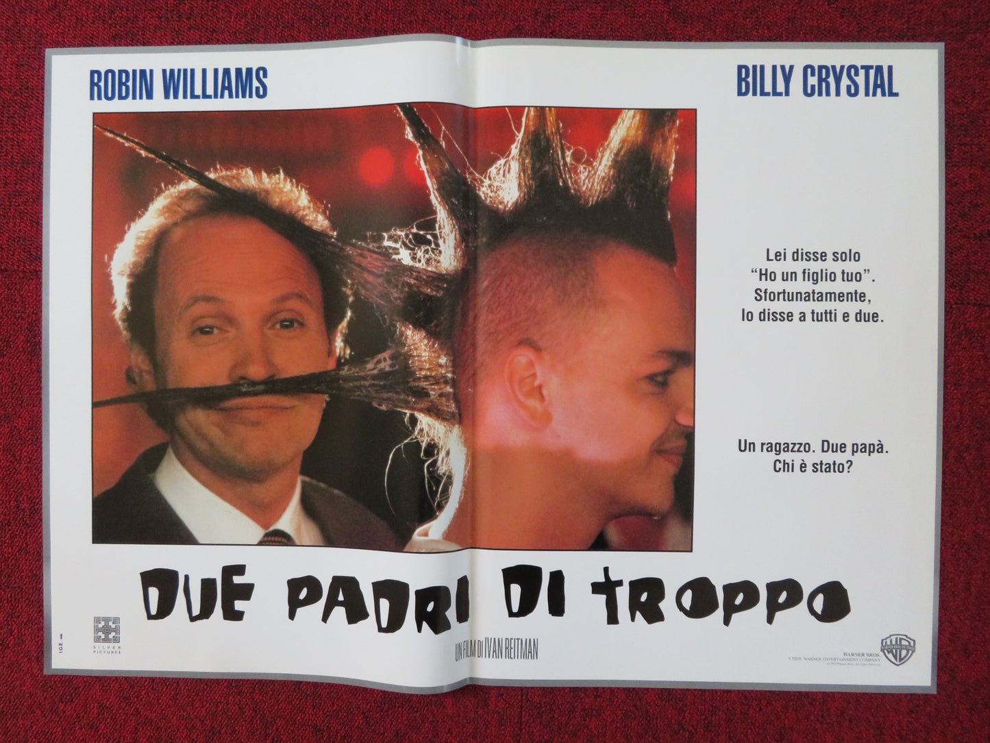 FATHER'S DAY - F ITALIAN FOTOBUSTA POSTER ROBIN WILLIAMS BILLY CRYSTAL 1997