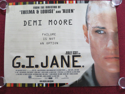 G.I. JANE UK QUAD (30"x 40") ROLLED POSTER DEMI MOORE VIGGO MORTENSEN 1997