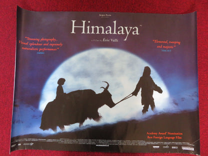 HIMALAYA UK QUAD (30"x 40") ROLLED POSTER THILEN LHONDUP GURGON KYAP 1999