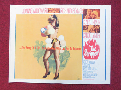 THE STRIPPER US HALF SHEET (22"x 28") POSTER JOANNE WOODWARD RICHARD BEYMER 1963