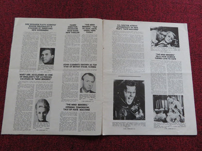 THE MIND BENDERS US PRESSBOOK UNCUT  DIRK BOGADE MARY URE 1963