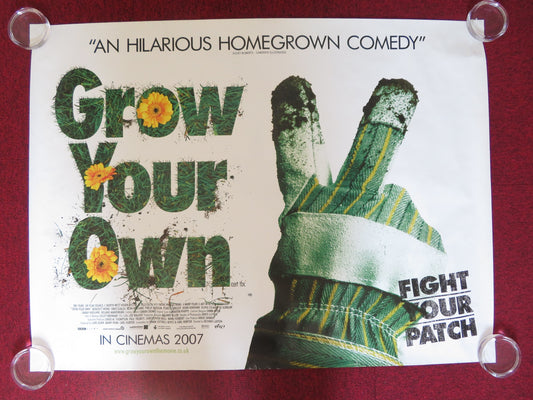 GROW YOUR OWN UK QUAD (30"x 40") ROLLED POSTER BENEDICT WONG EDDIE MARSAN 2007