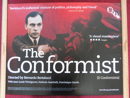 THE CONFORMIST UK QUAD (30"x 40") ROLLED POSTER BFI  JEAN LOUIS TRINTIGNANT 2008