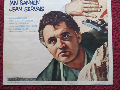 WORLD IN MY POCKET US INSERT (14"x 36") POSTER ROD STEIGER NADJA TILLER 1962