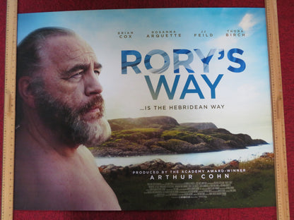 RORY'S WAY UK QUAD (30"x 40") ROLLED POSTER BRIAN COX JJ FEILD 2018