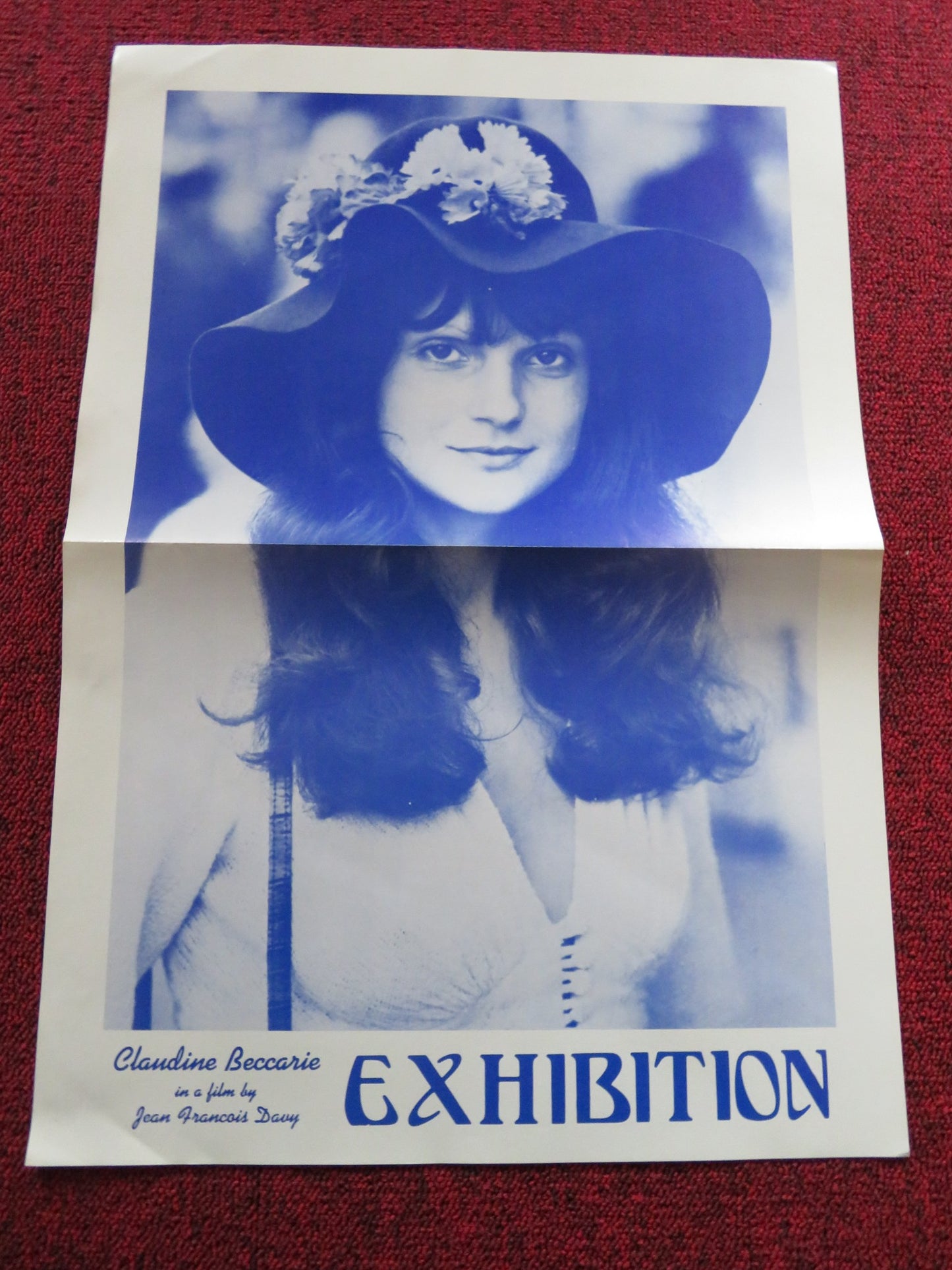 EXHIBITION / Les pornocrates / PORNO KINGS US PRESSBOOK CLAUDINE BECCARIE 1976