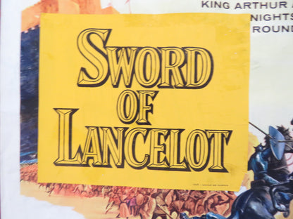 SWORD OF LANCELOT HALF SHEET (22"x 28") POSTER CORNEL WILDE JEAN WALLACE 1963