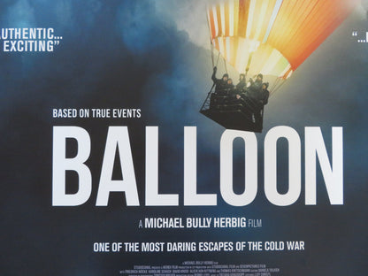 BALLOON UK QUAD (30"x 40") ROLLED POSTER FRIEDRICH MUCKE KAROLINE SCHUCH 2018