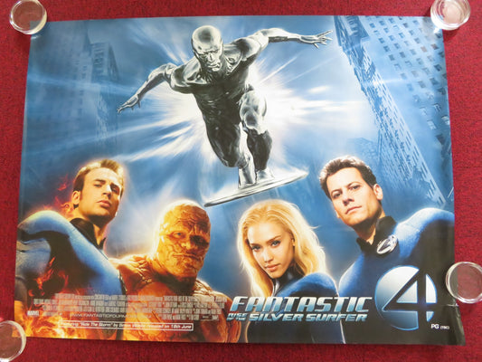 FANTASTIC FOUR: RISE OF THE SILVER SURFER UK QUAD (30"x 40") ROLLED POSTER 2007