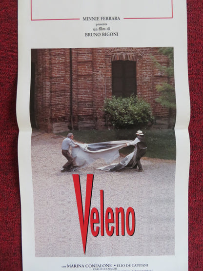 VELENO ITALIAN LOCANDINA POSTER MARINA CONFALONE ELIO DE CAPITANI 1994