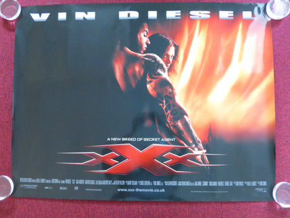 XXX UK QUAD (30"x40") ROLLED POSTER VIN DIESEL SAMUEL L. JACKSON 2002