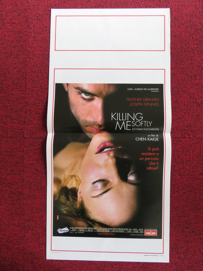 KILLING ME SOFTLY ITALIAN LOCANDINA POSTER HEATHER GRAHAM JOSEPH FIENNES 2002