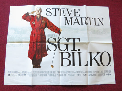 SGT. BILKO UK QUAD POSTER FOLDED STEVE MARTIN DAN AYKROYD 1995