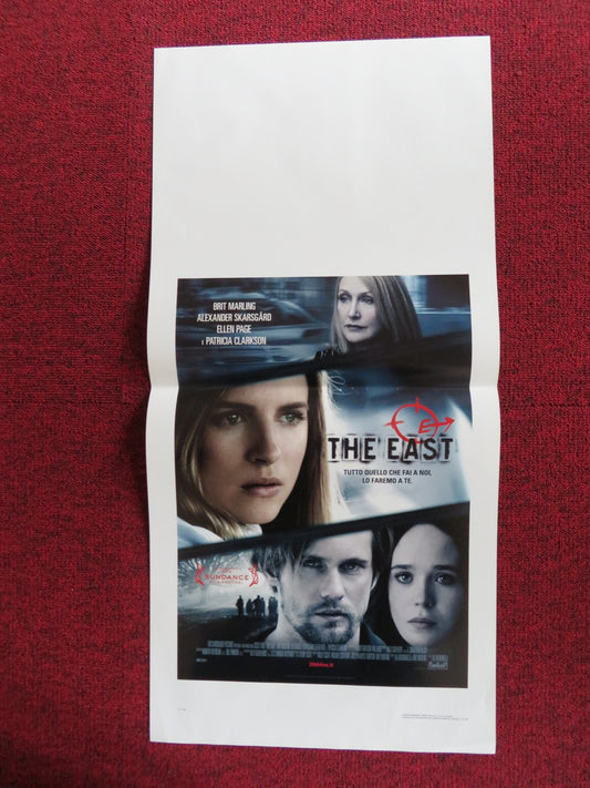 THE EAST ITALIAN LOCANDINA POSTER BRIT MARLING ALEXANDER SKARSGARD 2013