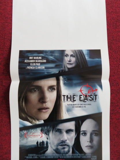 THE EAST ITALIAN LOCANDINA POSTER BRIT MARLING ALEXANDER SKARSGARD 2013