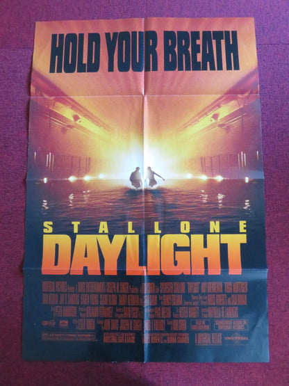 DAYLIGHT FOLDED US ONE SHEET POSTER SYLVESTER STALLONE VIGGO MORTENSEN 1996