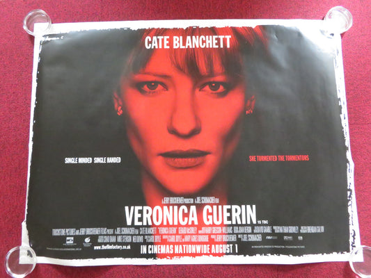 VERONICA GUERIN UK QUAD (30"x 40") ROLLED POSTER CATE BLANCHETT 2003