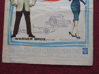 CASH MCCALL US INSERT (14"x 36") POSTER JAMES GARNER NATALIE WOOD 1960