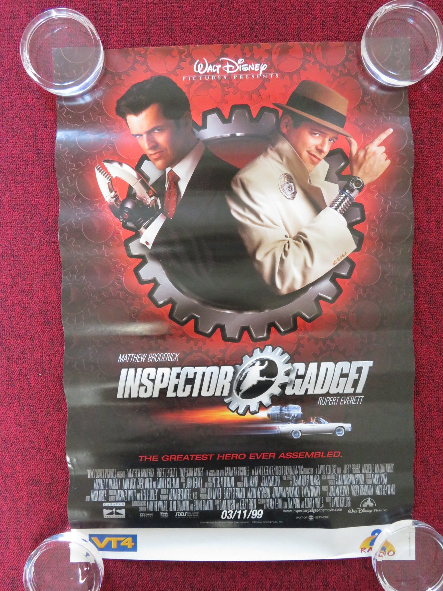 inspector gadget movie poster