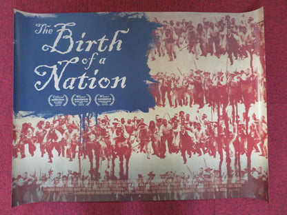 THE BIRTH OF A NATION UK QUAD (30"x 40") ROLLED POSTER NATE PARKER 2016