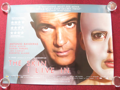 THE SKIN I LIVE IN UK QUAD (30"x 40") ROLLED POSTER ANTONIO BANDERAS 2011