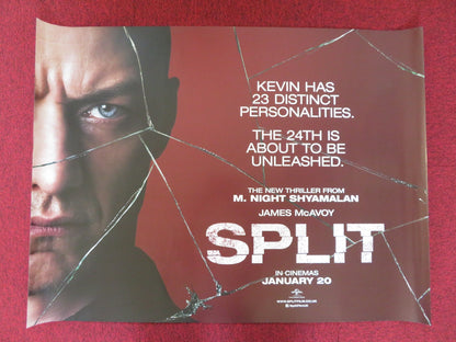 SPLIT UK QUAD (30"x 40") ROLLED POSTER JAMES MCAVOY ANNA TAYLOR-JOY 2016